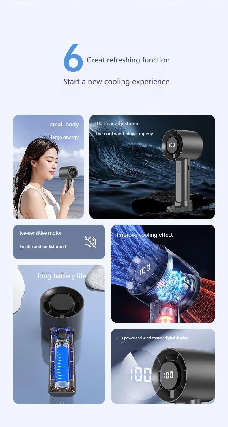 ChillPro: High-Speed Ice Cooling Fan