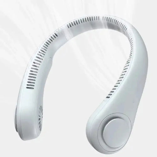 ROFAELEC 360° Bladeless Neck Fan – Ultra-Quiet & Rechargeable